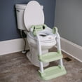 thumbnail image 2 of Hopscotch Lane Frog Character Step up Potty - Toddler Toilet Seat with Ladder, Children 12+ Months, 2 of 5