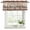 Brown, variant on Farmhouse Curtain Valances for Windows, Kitchen Valance Window Treatments Panel 2 Pack, Country Star Barn Berry Brown Wood Plank Rod Pocket Short Curtains for Bathroom Bedroom 42 x 12 Inch