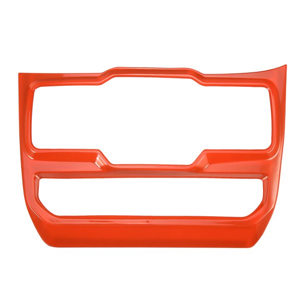 Cubierta Adorno Unique Bargains panel de control Ventana Jeep Wrangler JL JLU Naranja