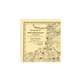 thumbnail image 4 of Railroad Map - New Orleans Mobile Chattanooga Railroad - GLO 1867 - Vintage Wall Art, 4 of 4