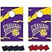 thumbnail image 3 of VictoryStore Gift Games - Western Illinois University Corn Hole Bag Toss Game (Design 1), 3 of 4