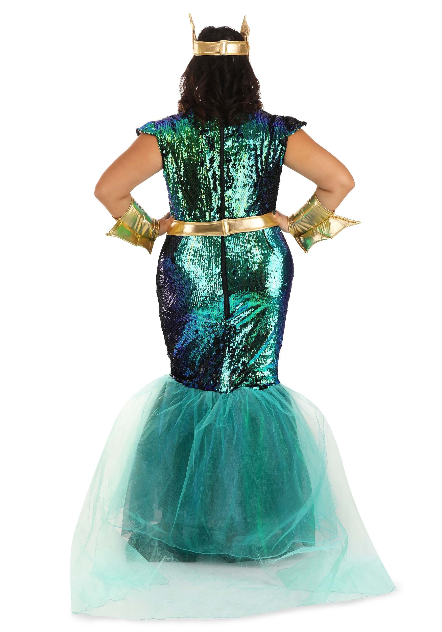 Women's Sea Siren Plus Size Costume Walmart.com