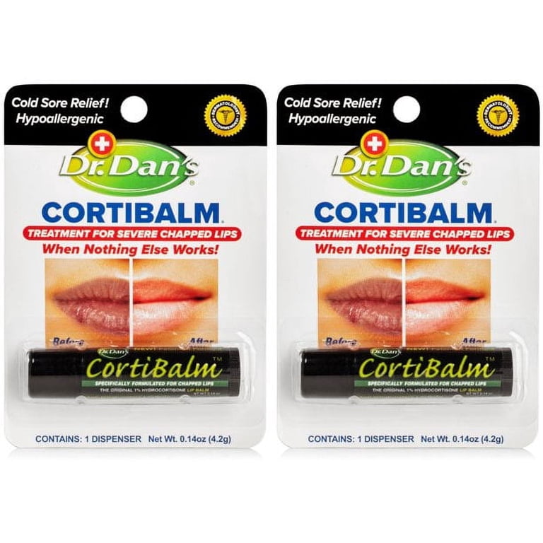 lip balm dr dan c Dr. Dan's SPF 30 Mineral Based 3 Pack : Beauty & Personal Care this makes it the perfect lip balm for sensitive skin Dr. Dans CortiBalm Lip Balm