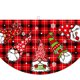 thumbnail image 2 of Navidad medio abanico bandera banderines en forma de abanico regalo de decoración de Navidad al aire libre (enano), 2 of 5