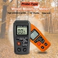 thumbnail image 2 of SharkTRUE Digital Wood Moisture Meter Timber Damp Tester Hygrometer Lumber Detectors 2025, 2 of 8