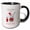 Black/White, variant on 3drose, Pharmacist Pharmacy Humorous Puns with Holiday Cheer, 11oz Mug