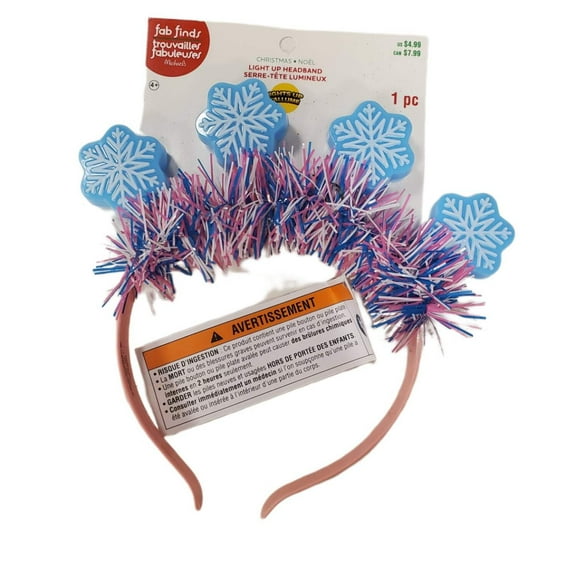 Light Up Headband Fab Finds Christmas Snowflakes