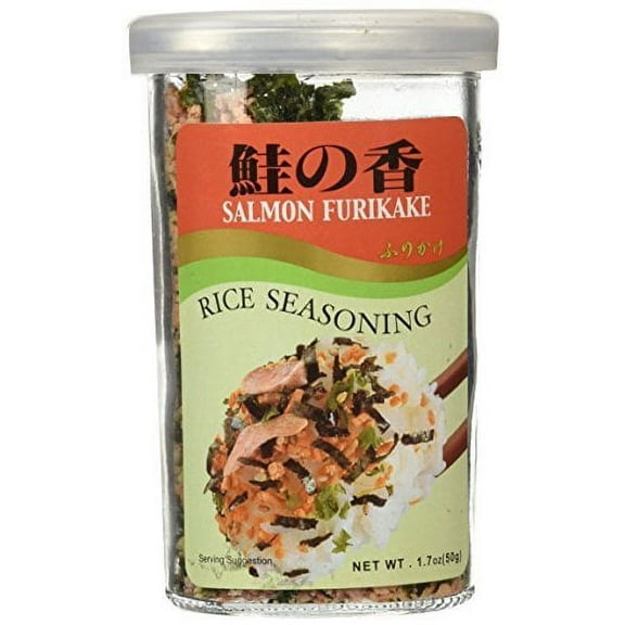 NineChef Bundle - JFC - Salmon Furikake (rice seasoning) 1.7 Oz.   1 NineChef Brand Long Handle Spoon