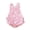 Pink, variant on Aojekbee Baby Girl Tankini Swimsuits Summer Floral Print Sleeveless Swimwear for Toddler Bathing Suits Beachwear