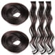 thumbnail image 3 of 5 extensiones de cabello con clips, extensiones de cabello ondulado, pelucas de fibra sintética, extensiones de cabello con volumen, postizos para cabello fino de mujer, 3 of 7