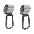 thumbnail image 2 of 2 Pieces Hooks Clip Accessories Multifunction For Hanging Bags Gray, 2 of 8