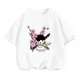 thumbnail image 3 of Camiseta de una pieza de Anime para adolescentes, camisetas de manga corta de verano, ropa para niños, camisetas de Luffy para niñas, camisetas de Sonic, 3 of 5
