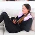 thumbnail image 5 of Hot/Cold Aromatherapy Plush Neck Shoulder Wrap (Grey), 5 of 5