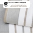 thumbnail image 2 of Luxurious Soft Cotton Decorative 6 Piece Towel Set, Glacier Grey / Cappuccino., 2 of 6