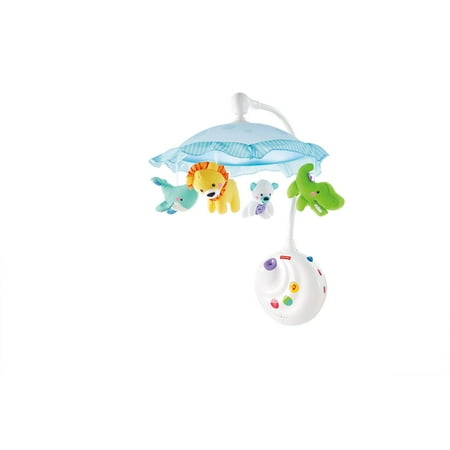 Fisher-Price 2-in-1 Projection Crib Mobile, Precious Planet