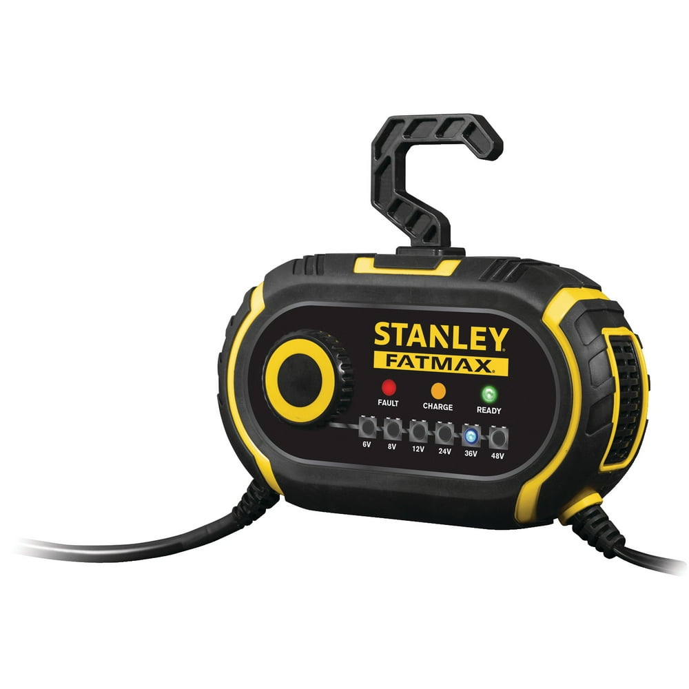 Stanley GBCPRO2 6volt48volt Battery Charger/Maintainer For Golf