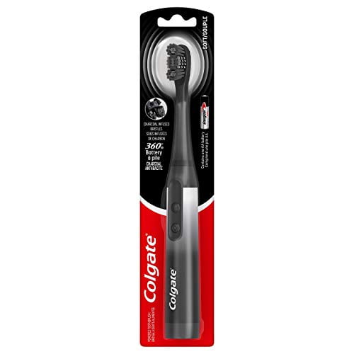 Colgate 360 Charcoal Sonic Powered Battery Toothbrush