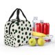 thumbnail image 5 of Easygdp Abstract Green Polka Dot Bolsa Térmica Premium - Tela Oxford Impermeable, Gran Capacidad, Bolsillo Frontal, Unisex para Trabajo, Escuela, Actividades al Aire Libre y Picnics, 5 of 8