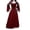 Red, variant on AOOCHASLIY Clothes Womens Dresses Summer Women Medieval Dress Renaissance Fit Irregular Long Sleeve Cosplay Maxi Dress