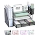 thumbnail image 1 of Organizador de archivos para escritorio WALI de 4 niveles con cajón y portalápices, 1 of 8