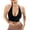 Black, variant on Grandest Birch 2PCS Women Sports Bra Adjustable Spaghetti Strap Halter Neck Deep V Neck Shockproof Push-up Breathable Wireless Seamless Yoga Jogging Vest Bra,Pink,36D