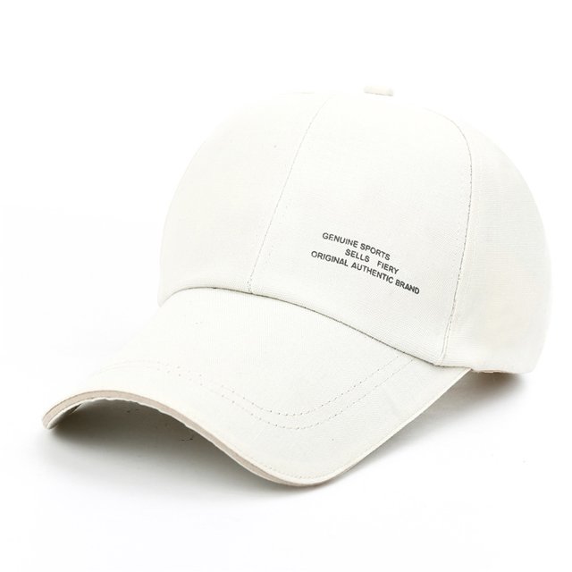 Gorra de Sol de Lona YUNYI BRAND Versión Coreana Beige Claro 54-62cm 21-26.4in Deportes