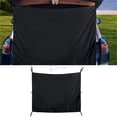 thumbnail image 2 of Universal Car Side Window Sun Shade Curtain Heat Reusable Washable Fabric 230x180cm for Sedan Minivan Camper, 2 of 6