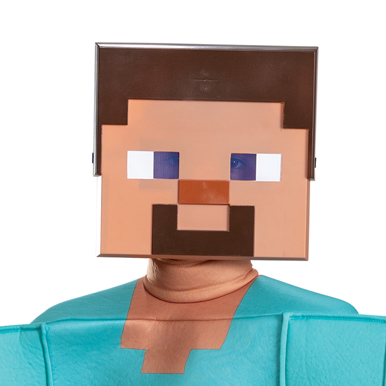 Minecraft Steve Halloween Costume for Children, Boys Size L (10/12), by Disguise