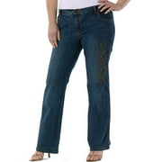 Women's Plus Studded Jean