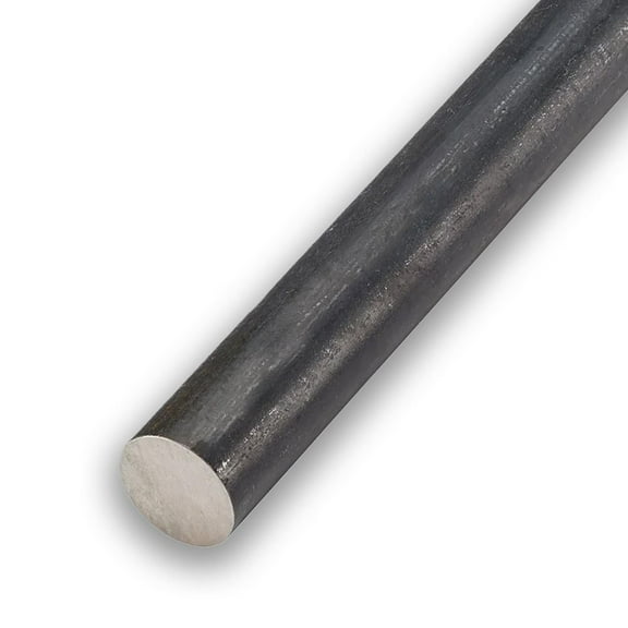 1.000 (1 inch) x 11 inches, A36 Carbon Steel Round Rod, Hot Rolled