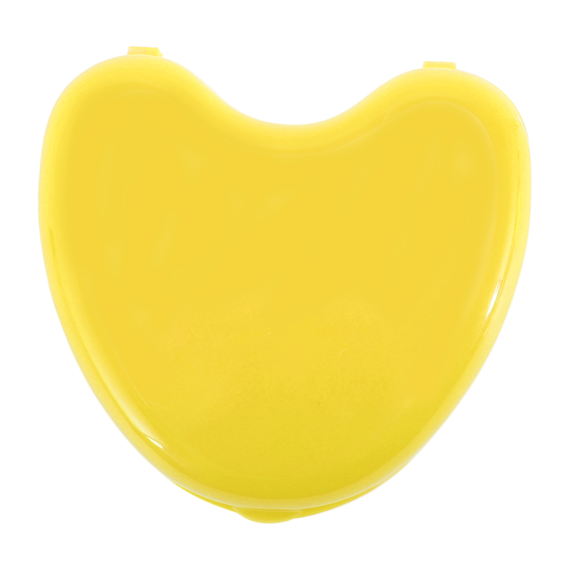 Unique Bargains Heart Braces Box 1 Pc Yellow