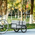 thumbnail image 2 of Aosom Remorque de Bicyclette avec Boîte de Rangement Amovible, 2 of 10