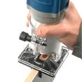 thumbnail image 3 of Compact Router Bracket Wood Palm Router Tool Base Hand Trimmer Woodworking Jointer Cutting Palmming Base Electric Trimming Bracket for Slotting Trimming Carving 65mm Trimming Machine, 3 of 11
