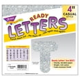 thumbnail image 2 of TREND Silver Sparkle 4-Inch Casual Uppercase Ready Letters, 216 Pieces, 2 of 2