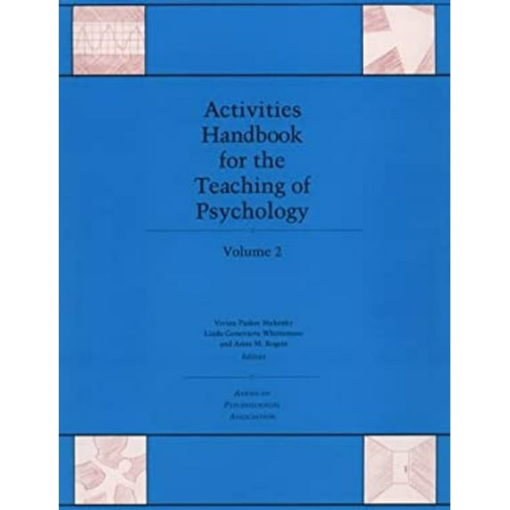 Pre-Owned Activities Handbook for the Teaching of Psychology, Volume 2 (Paperback) 1557980306 9781557980304