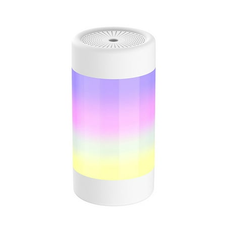 

Colorful Mini humidifier Car Aroma Diffuser Oil Diffuser 400ml Cool Mist Air Humidifier Auto Shut Off 2 Spray Modes Three Light Modes Super Quiet Inhalation compatible with Machine Humidifiers for