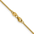 thumbnail image 4 of 14K Yellow Gold Jbsp's 1mm D/C Open Franco Chain (18 X 1) Made In Italy 7173-18, 4 of 5
