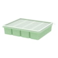 thumbnail image 1 of Extra Large Silicone Freezer Tray With Lid Pack Of 2 Silicone Freezer Mould Freezer Containers Stackable For Containers For Storing And Freezing Soup Broth Meal And, 1 of 9