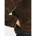 thumbnail image 4 of No Boundaries Faux Fur Jacket, Women's, 4 of 5