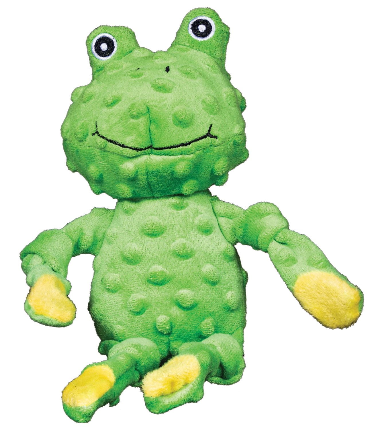 Furry Friends Plush Frog Dog Toy