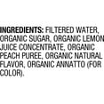 thumbnail image 2 of Santa Cruz Organic Lemonade Peach 32 fl oz, 2 of 5