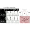 thumbnail image 7 of Women's Confetti Sequin Balloon Long Sleeve Mock Neck Pullover Sweatshirt, Pink, X-Large, 7 of 7