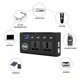 thumbnail image 3 of Inversor De Corriente Para Automóvil DC 12V 24V A AC 220V Cargador 200W Con Transmisión De Voz, 3 of 7