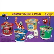Kellogg's Cereal Cup Variety Pack, 12 Count