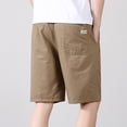 thumbnail image 2 of Goodtrade8 Mens Shorts Athletic Big and Tall with Pocket Loose Casual Solid Color Drawstring Workout Summer Shorts for Men, 2 of 9