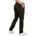 thumbnail image 5 of X RAY JEANS Mens Utility Cargo Pants, Olive, 36X32, 5 of 10