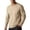 Beige, variant on YODETEY Men’s Long Sleeve Cotton T-Shirt, lightweight Undershirt Solid Basic Cotton Crewneck Long Sleeve Tee,Size S-5XL