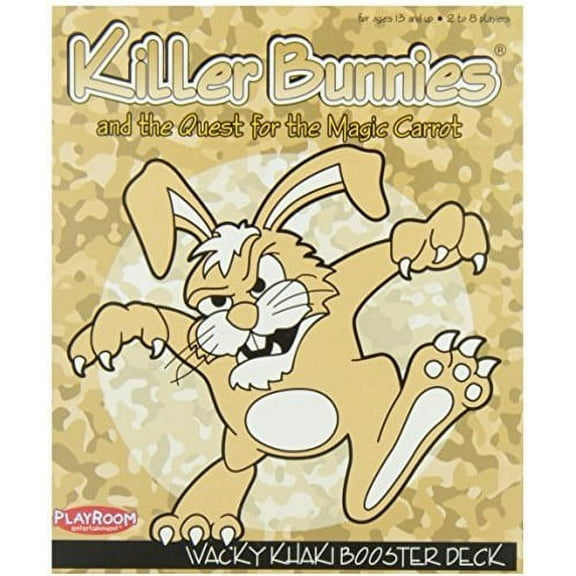 Killer Bunnies: Quest for theMagic Carrot - WackyKhaki Booster Deck