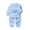 0-Light Blue3099, variant on WOYY Boys Flannel Loungewear Set Cute Long Sleeve Top Pants Sleepwear Outfits for Baby, Sizes 1-7