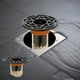 thumbnail image 1 of Válvula antirreflujo para desagüe de suelo | Válvula de retención unidireccional para ducha, baño y sótano | Evita olores, insectos y reflujo de agua | Construcción de metal y policarbonato, 1 of 7